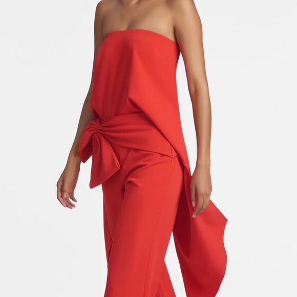sashin and babi Tops - NWT SASHIN & BABI Haven strapless blouse - Coral Red